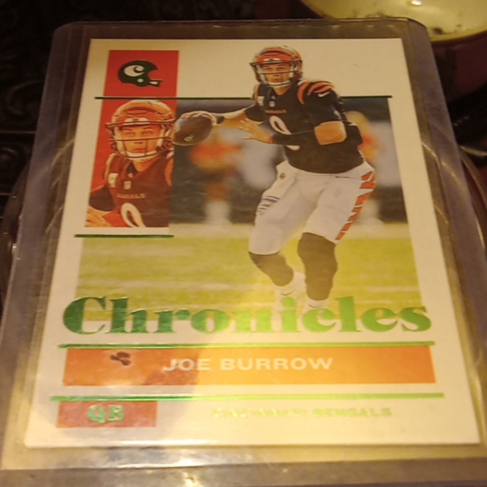 Joe Burrow 2nd year football card